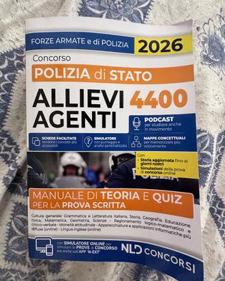 Manuale Concorso 4400 allievi agenti polizia 2026