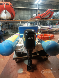 Gommone piu motore