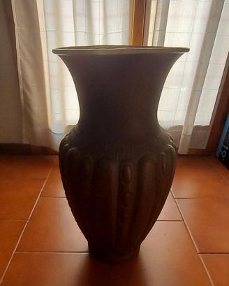 Porta ombrelli in plastica marrone 