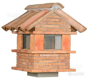 Comignoli fatti a mano in mattoncini