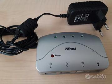 Hub Usb 4 porte Trust hu5540