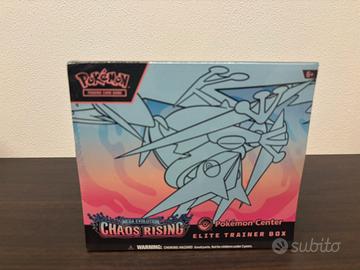 Elite trainer box etb Pokemon center chaos rising