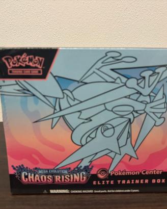 Elite trainer box etb Pokemon center chaos rising