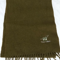 Sciarpa in lana Henry Cotton's verde loden