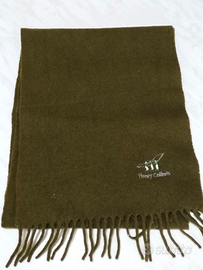 Sciarpa in lana Henry Cotton's verde loden