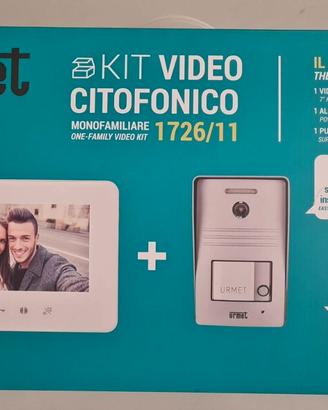 Videocitofono 2 fili , monitor 7" URMET 1726/11