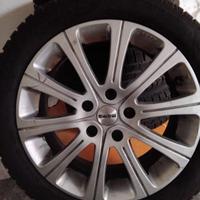 4 cerchioni Momo + pneumatici quasi nuovi