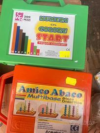amico abaco, + regoli colorati