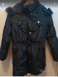 giubbino lungo foglie rosse