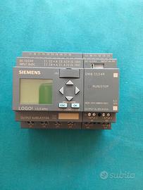 Logo siemens + 4 ingressi 4 uscite relè