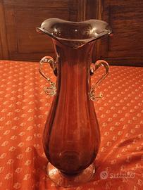 vaso in vetro antico