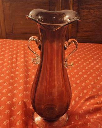 vaso in vetro antico