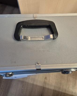 valigetta porta accessori in alluminio 