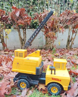 Vintage camion gru Tonka Mighty