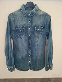 Camicia da donna in jeans