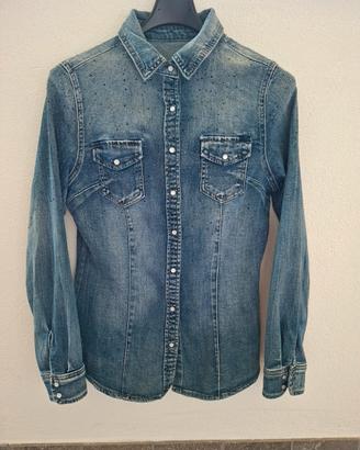 Camicia da donna in jeans