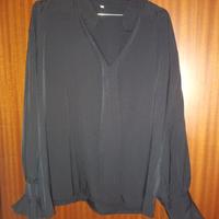 camicia nera coreana 2XL