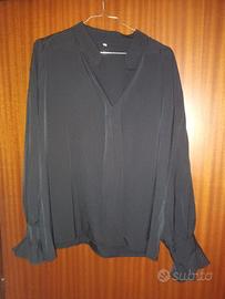 camicia nera coreana 2XL