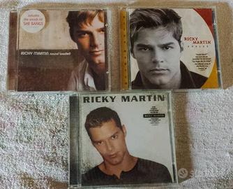Cd vari Ricky Martin, Nek, L. Carboni. Vendibili a