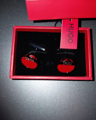 Gemelli Hugo Boss Nuovi da Uomo Cufflinks Boutons 