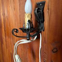 Abat-jour in ferro battuto