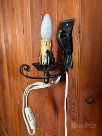 Abat-jour in ferro battuto