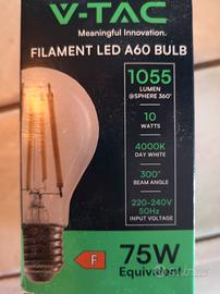 8 led lampadine v-tac 10w