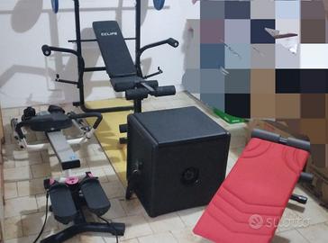 Attrezzi palestra in blocco per 90€