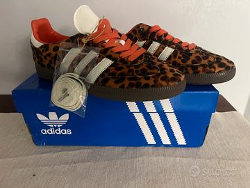 Scarpa adidas samba og 38 leopardate nuove