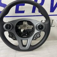 Volante Sterzo in Gomma Smart 453