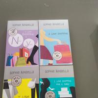 Lotto stock libri i love shopping sophie kinsella