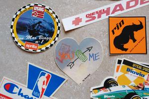 📌ADESIVI DA COLLEZIONE BIAGGI BETA DIESEL VESPA