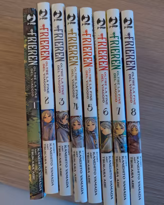 Frieren Oltre la fine del viaggio 1-8 J-POP Manga