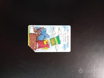 SCHEDA TELEFONICA T 2000 Nazionale a Roma RARA Usa