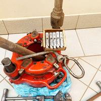 FILIERA RIDGID modello 141 e VARI ACCESSORI