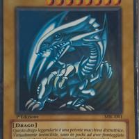 carta yu gi oh ! DRAGO BIANCO OCCHI BLU