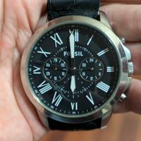 Fossil FS4812 schwarz - cronografo orologio analog