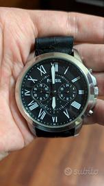 Fossil FS4812 schwarz - cronografo orologio analog