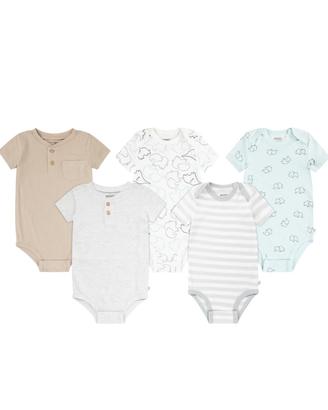 set 5 body neonato 24 mesi Huggies