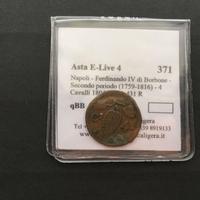 Moneta 4 cavalli 1804 Ferdinando IV Borbone qBB