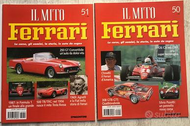 Fascicoli-Il Mito FERRARI n°50 e n° 51De Agostini