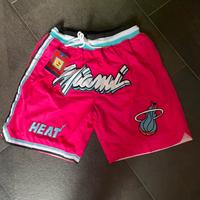 pantaloncini nba miami rosa taglia S