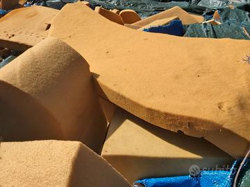 gomma piuma utilizzo MTB con rampa 