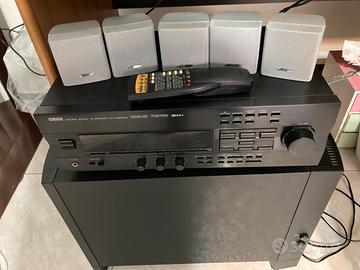 Sintoamplificatore yamaha+ casse bose
