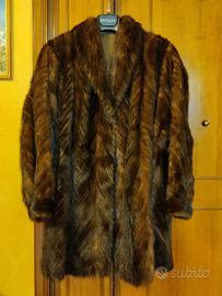 Pelliccia code di visone - giacca 7/8 - taglia L