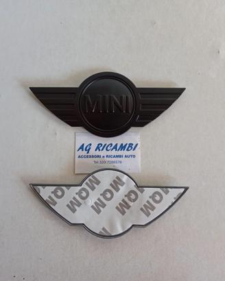 Coppia stemma Mini nero anteriore posteriore