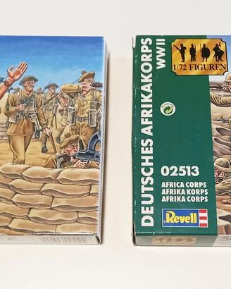 Soldatini REVELL 1/72 - 8° Army + Afrika korps