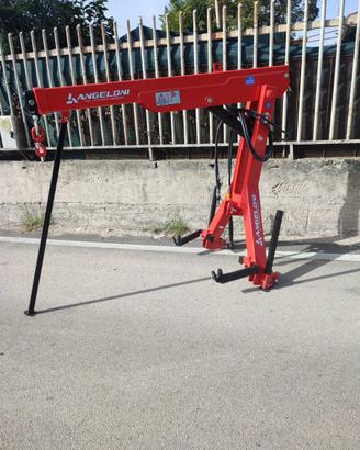 Gru trattore Angeloni MOD GPH 1000 idraulica 990kg
