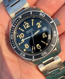 Skin diver reglex 200mt acciaio automatico anni