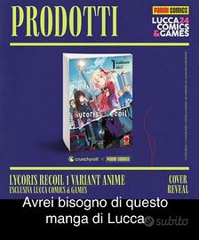 Lycoris recoil lucca, leggi descrizione